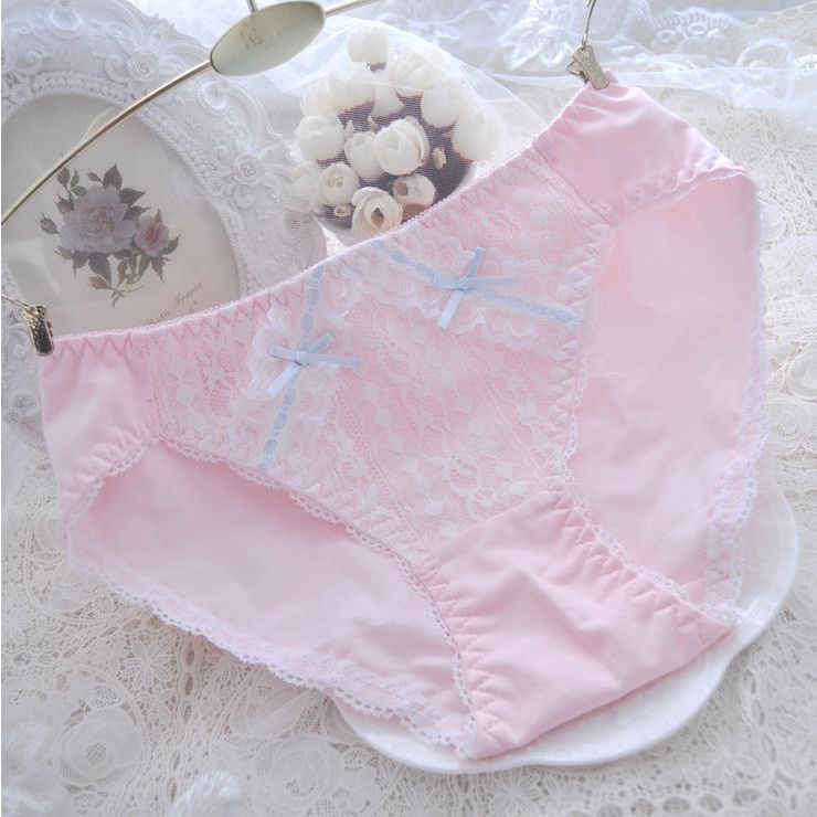Quần Lót Cotton Tam Giác Nhiều Màu Sắc Phong Cách Nhật Bản Dễ Thương Quyến Rũ Dành Cho Nữ
