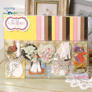 【Thanh toán khi giao hàng】1 Bộ Dụng Cụ Làm Thiệp Handmade