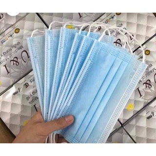 Khẩu trang y tế 4 lớp kháng khuẩn ( hộp 50c )
