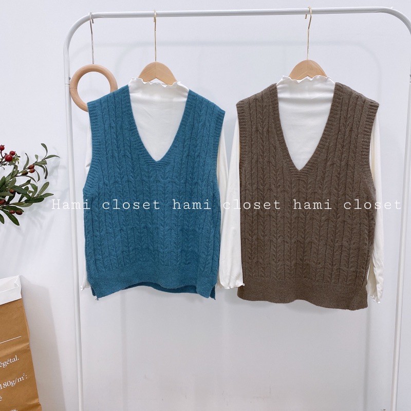 Áo ghi lê len pha lông mịn hoạ tiết vặn thừng hàng quảng châu cao cấp | BigBuy360 - bigbuy360.vn