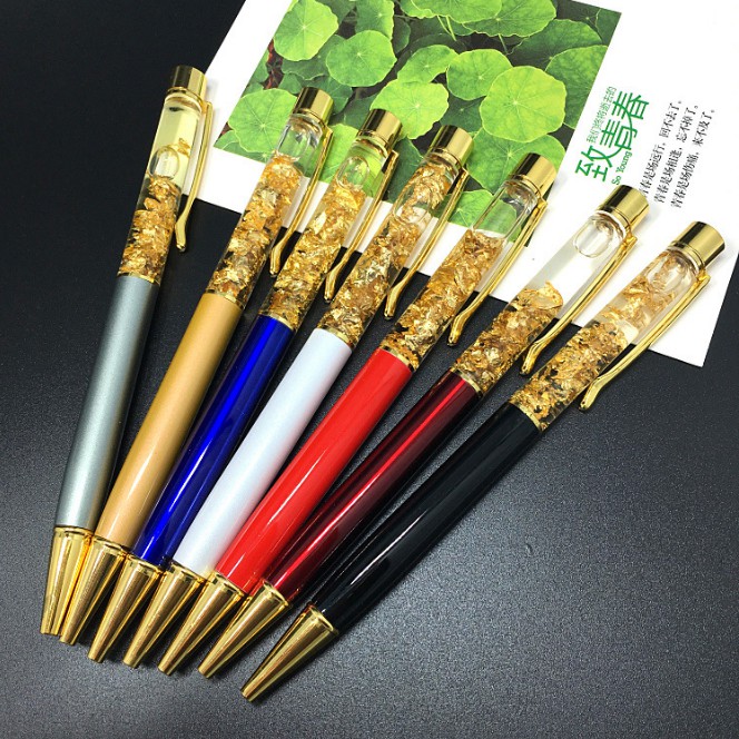 Bút Bi Kim Loại Mạ Vàng 24k