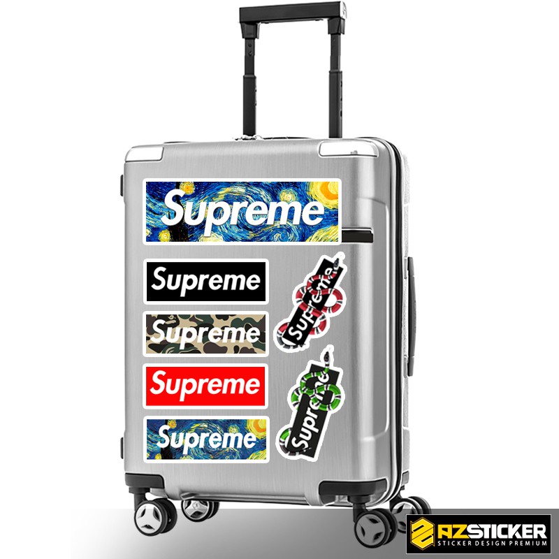 Hình Dán Sticker Superme Dán Nón Bảo Hiểm, Điện Thoại, Laptop, Vali... Mã SP STKA406 Chất Liệu Chống Nước, Bền Màu