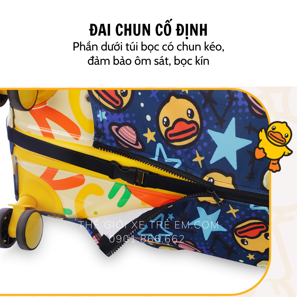 Túi bọc vali B.Duck kháng bụi chống trầy