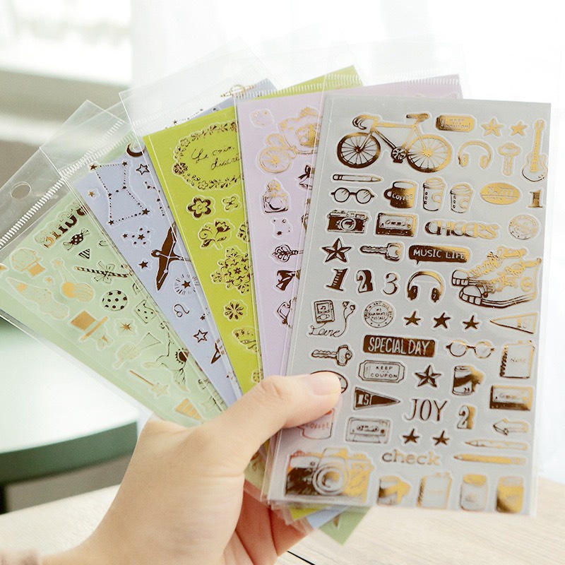 Sticker nhũ cổ tích đáng yêu (SN16)