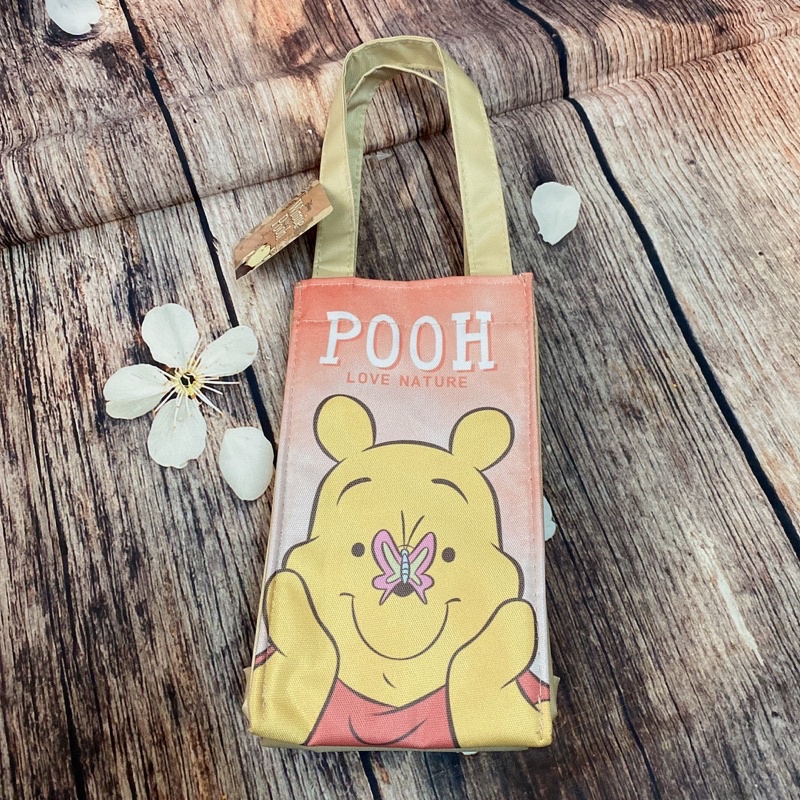 Túi đựng ly có lớp giữ nhiệt Pooh - Mickey - Doremon