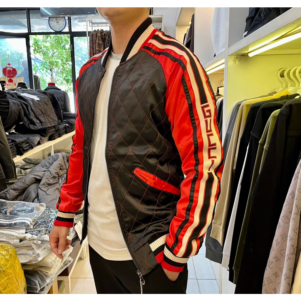 Bomber Gu*ci Shop Man Shines
