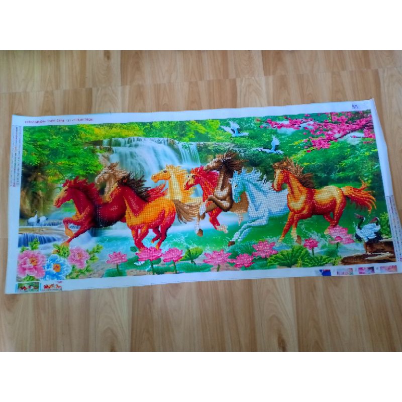 tranh đính sẵn 1m5*70(MÃ ĐÁO THÀNH CÔNG)