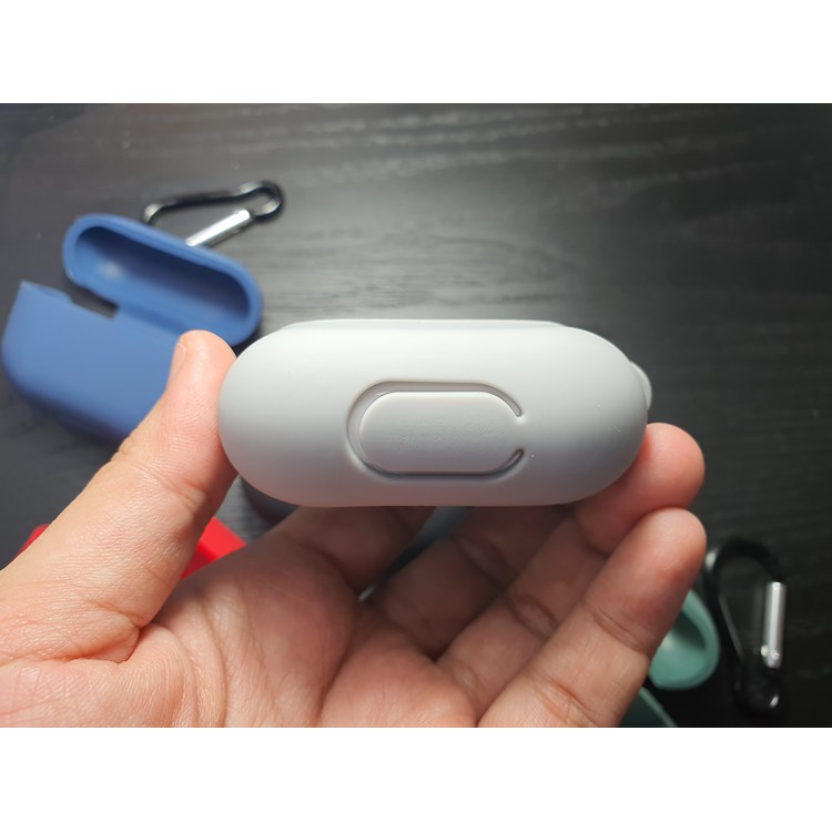 Case airpod | case airpod 2 | case airpod pro loại có móc treo, chất silicon nhiều màu chống va đập