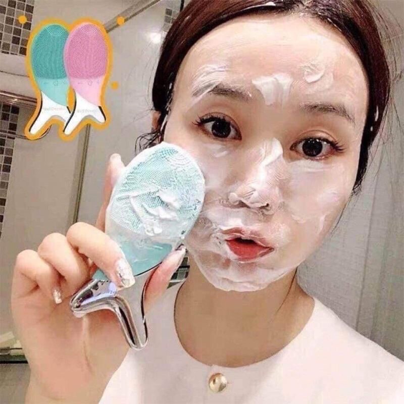 Máy Rửa Mặt Con Cá Wellderma Hàn Quốc
