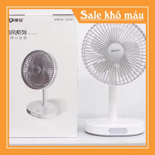 QUẠT TÍCH ĐIỆN CÓ ĐÈN KM F-0326 SANG XỊN MỊN (GIÁ SỈ)