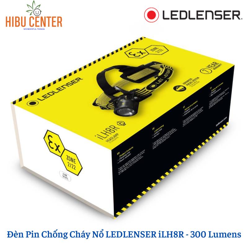 Đèn Pin Đội Đầu Chống Cháy Nổ LEDLENSER iLH8R - 300 Lumens | Hibucenter