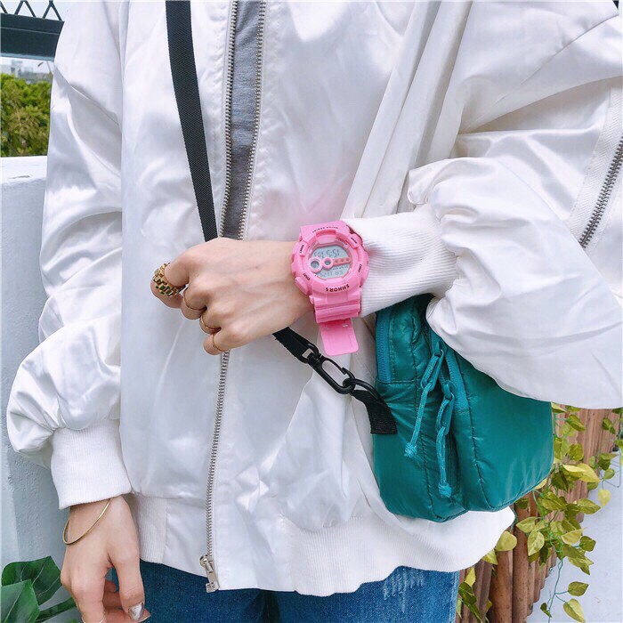 [Mã FAMAYFA2 giảm 10K đơn 50K] [Giá rẻ] ĐỒNG HỒ NỮ DÂY CAO SU SHHORS DS274 FORM TRÒN NHỎ THỂ THAO | BigBuy360 - bigbuy360.vn