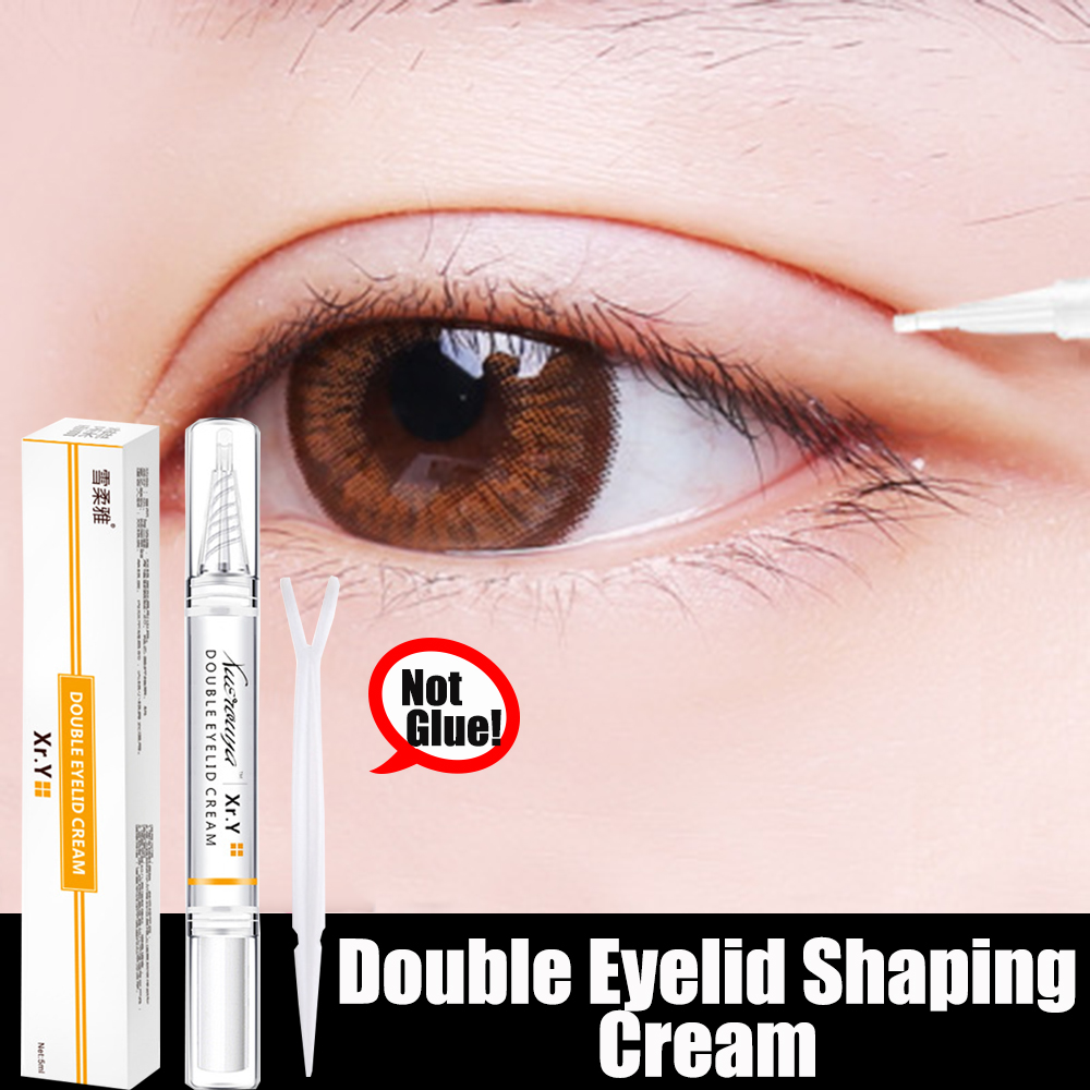 ☆YOLA☆ Professional Eyelid Lift Fashion Big Eye Double Eyelid Shaping Cream Beauty Women Eye Makeup Tools Transparent Invisible Long Lasting