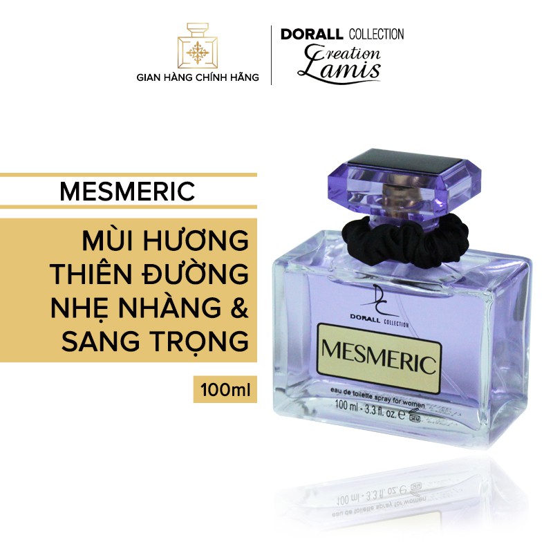 Nước hoa Dubai chính hãng dành cho nữ Dorall Collection MESMERIC hương thơm thiên đường, nhẹ nhàng và sang trọng 100ml