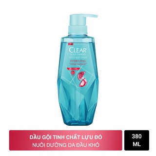 Dầu gội clear nuôi dưỡng da đầu & ngăn ngừa gàu công thức micellar 380ml
