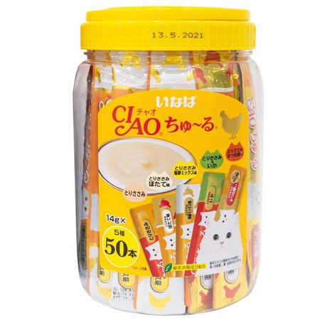 Hũ 50 thanh súp thưởng Ciao