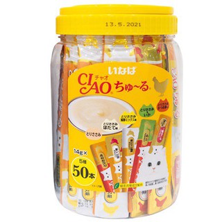 Hũ 50 thanh súp thưởng Ciao