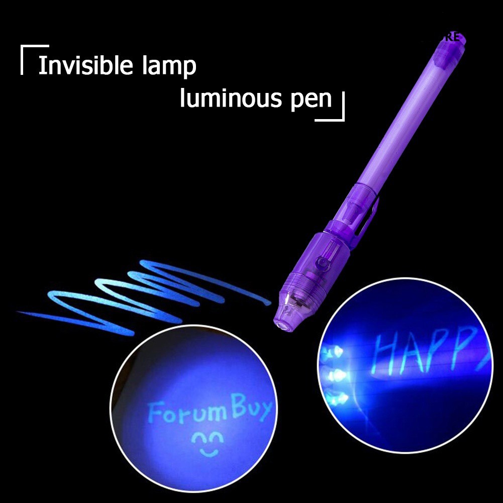 Bút viết UV trong suốt phát sáng màu dạ quang