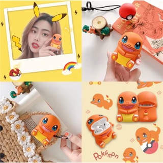Ốp tai nghe Airpods hình Charmander