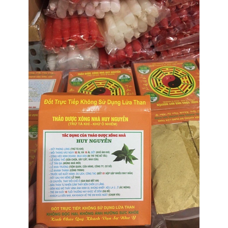 Nhang xông nhà dạng bột thơm trừ tà khí