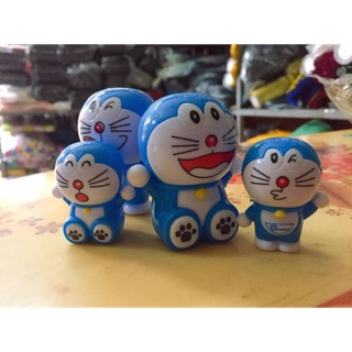 Set 4 Chú Đô rê mon trang trí bánh kem (Giá bán 1 set 4 chú)