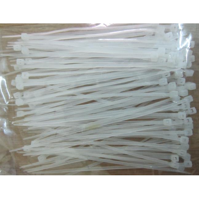 Dây rút/ dây thít nhựa/ lạt nhựa/ Dây khóa nhựa (100 sợi)