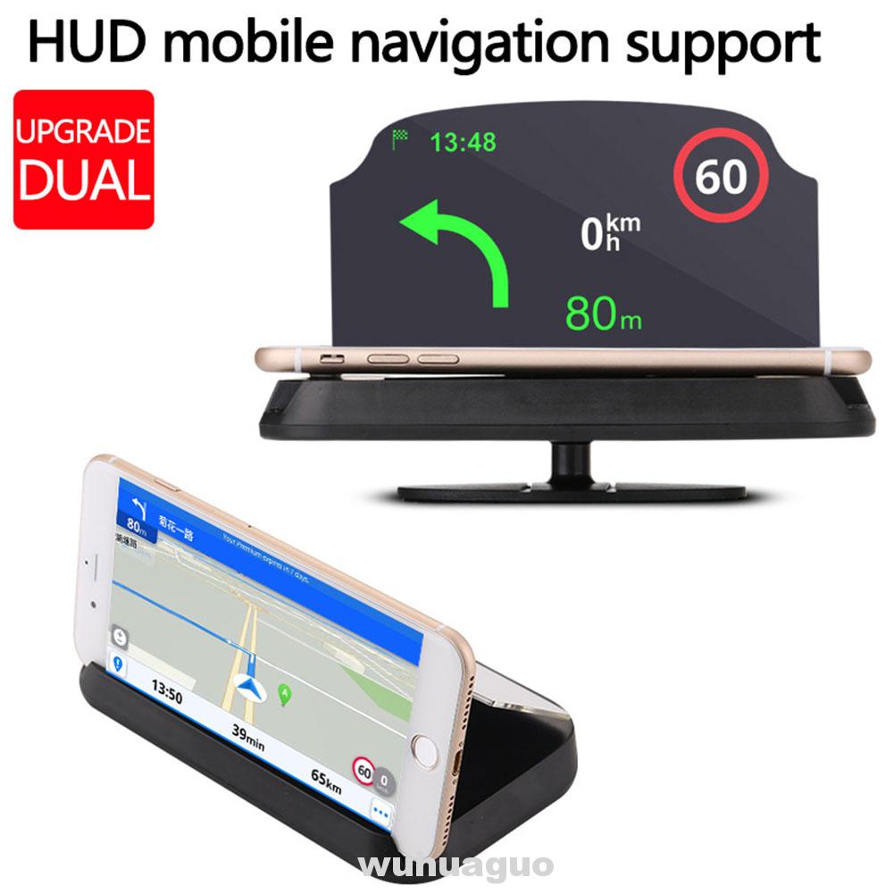Multifunction Universal Projection Car Driving Portable GPS Navigation Speed Warning Head Up Display