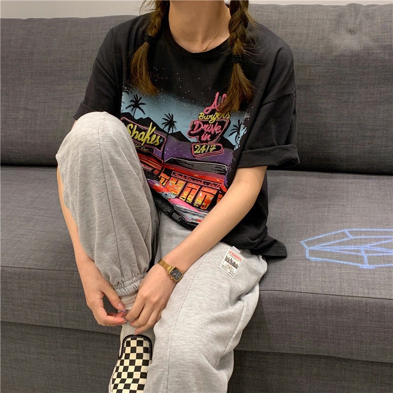 Áo Thun Cá Tính 100% Cotton Co Giãn Thấm Hút | BigBuy360 - bigbuy360.vn