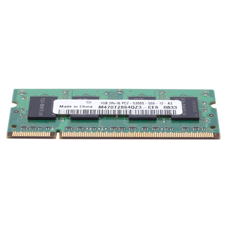 Bộ Nhớ Ram Ddr2 1gb 677mhz Pc2-5300S-555 200pins 2rx16 Sod Cho Intel Amd | BigBuy360 - bigbuy360.vn