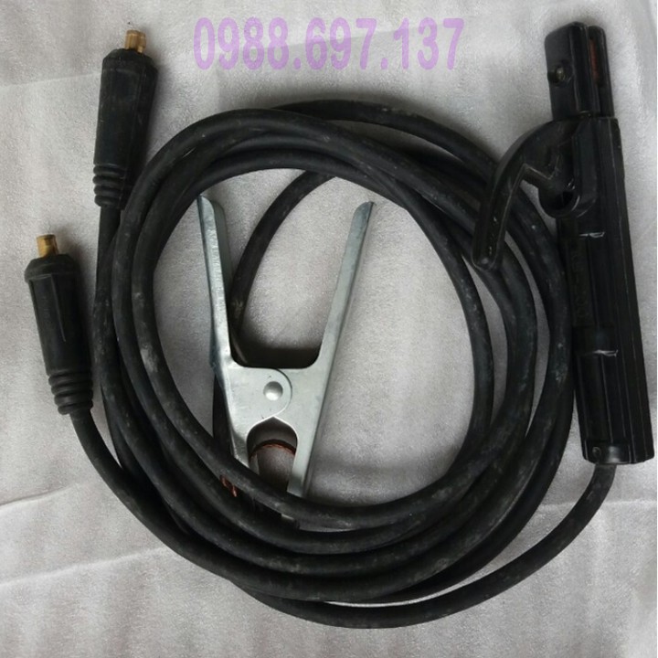 Bộ dây hàn rắc cắm nhanh 16mm - dây hàn máy hàn điện tử