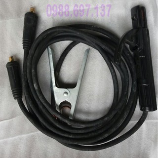 bộ dây hàn que điện tử 3m + 2m dây mát