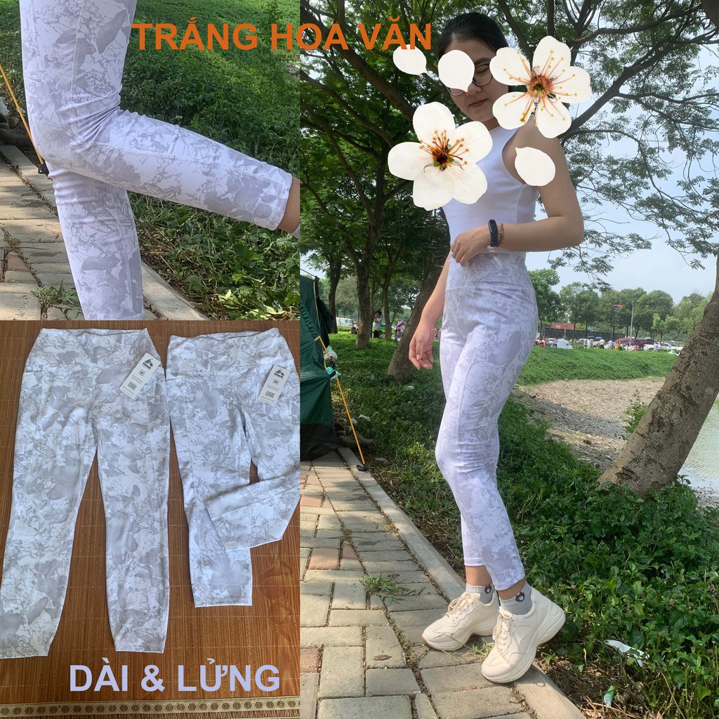 Quần tập yoga gym nữ legging cạp cao nâng mông hãng Rbx xuất dư có túi