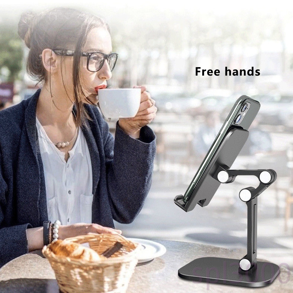 Giá đỡ điện thoại bằng nhựa chống trượt có thể điều chỉnh