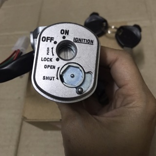 Bộ ổ khóa máy xe Wave Rs hàng công ty loại 1