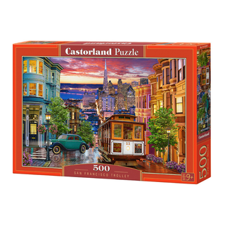Xếp hình puzzle San Francisco Trolley 500 mảnh CASTORLAND B0053391