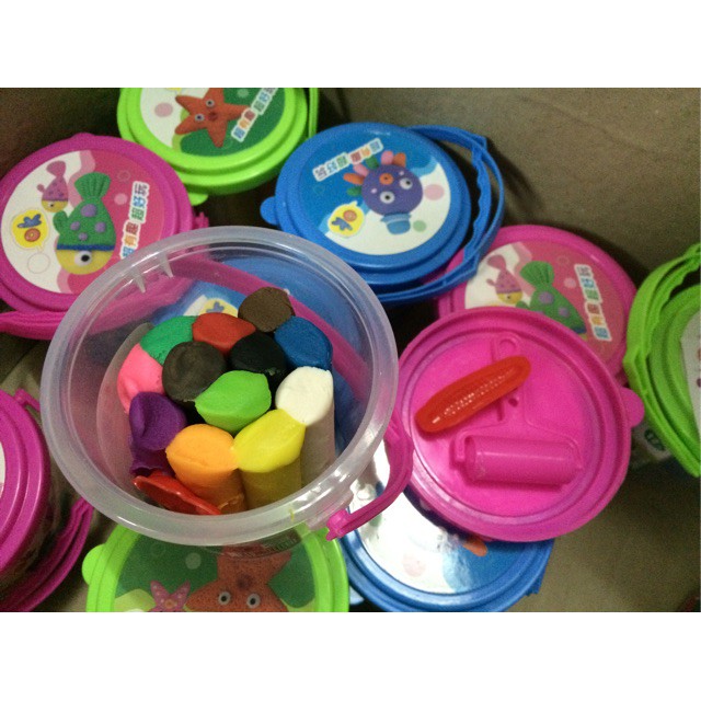 ❤️ FREESHIP ❤️ ĐẤT NẶN XÔ 10 MÀU ĐẤT NẶN CHO BÉ - ĐẤT NẶN AN TOÀN CHO TRẺ