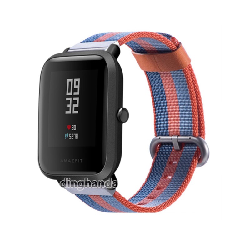 Dây đeo chất liệu nylon bền cho đồng hồ thông minh Huami Amazfit Bip Lite Bip S U