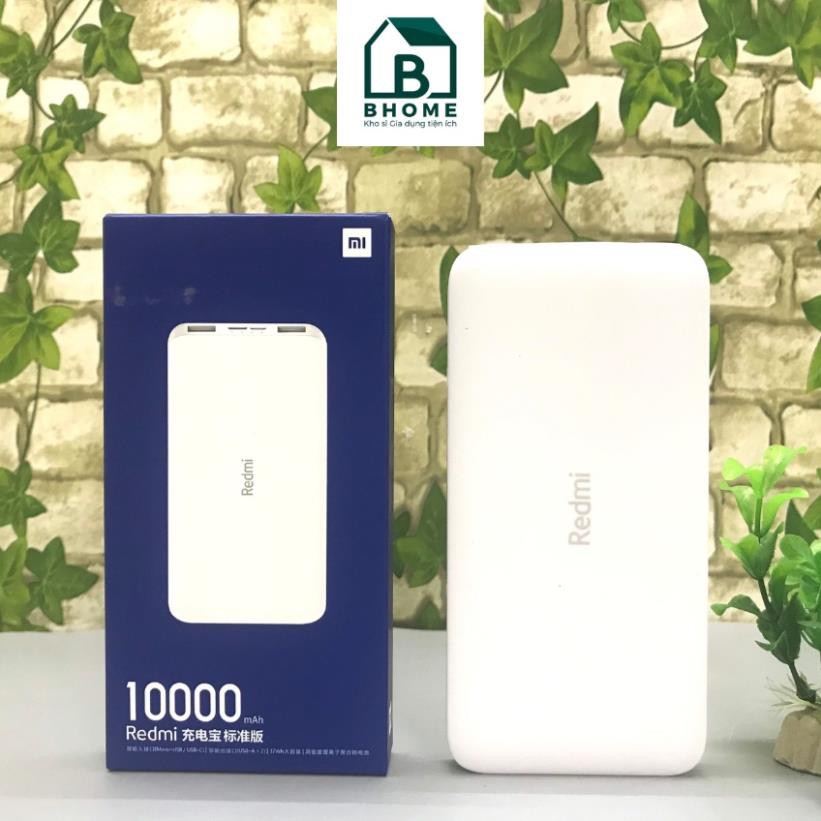 [BẢO HÀNH 1 ĐỔI 1] Sạc dự phòng Xiaomi Redmi 10000mAh PB100LZM, Tặng kèm dây cáp sạc, BH 6 tháng