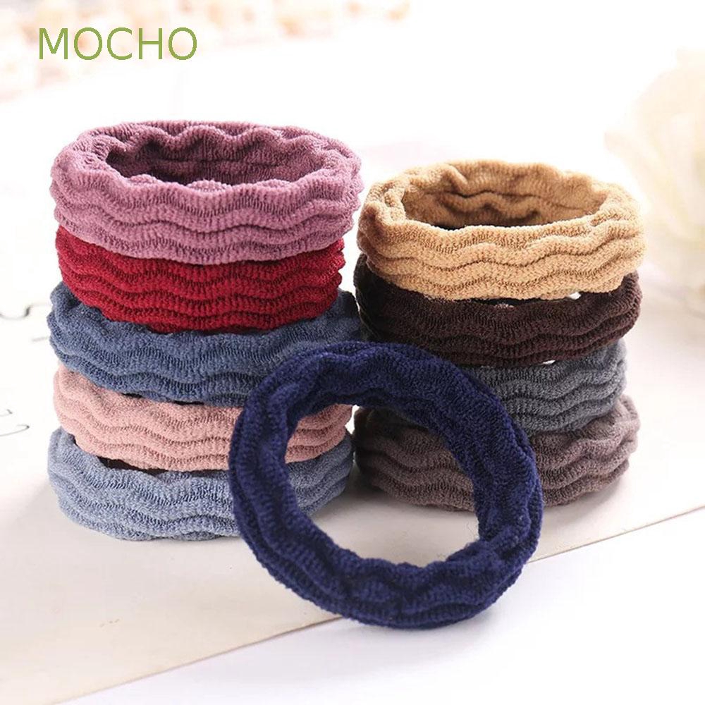 Bộ 5 dây buộc tóc không kẽm phong cách Hàn Quốc dành cho nữ