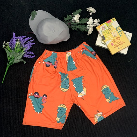 Quần Short Lửng Unisex quần ngủ đi biển Cartoon Cute nhiều mẫu - BW FASHION | BigBuy360 - bigbuy360.vn