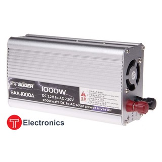 MÁY KÍCH ĐIỆN INVERTER 12V LÊN 220V SUOER SAA 1000W