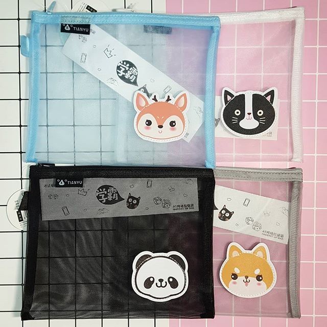 TÚI LƯỚI A5 HOẠT HÌNH