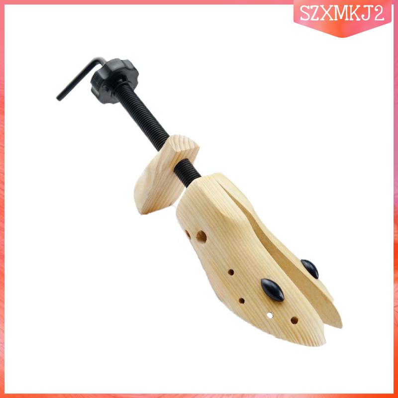 [szxmkj2] Dụng Cụ Nới Rộng Giày Bằng Gỗ Có Thể Điều Chỉnh