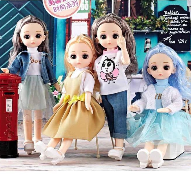 BÚP BÊ 30 CM CỬ ĐỘNG CÁC KHỚP