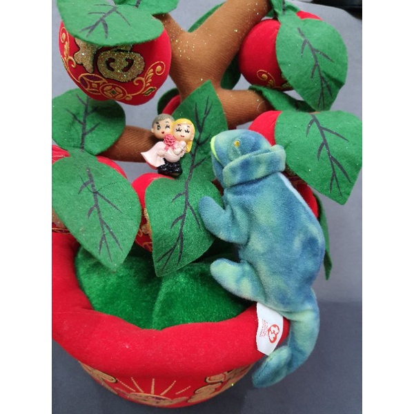 Gấu bông tắc kè giống thật hãng Ty