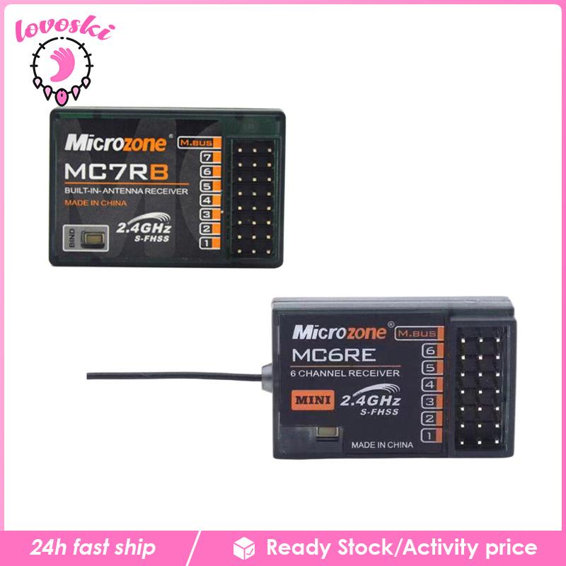 Bộ nhận tín hiệu truyền tín hiệu 7 kênh MC7RB cho Microzone 2.4Ghz S-FHSS