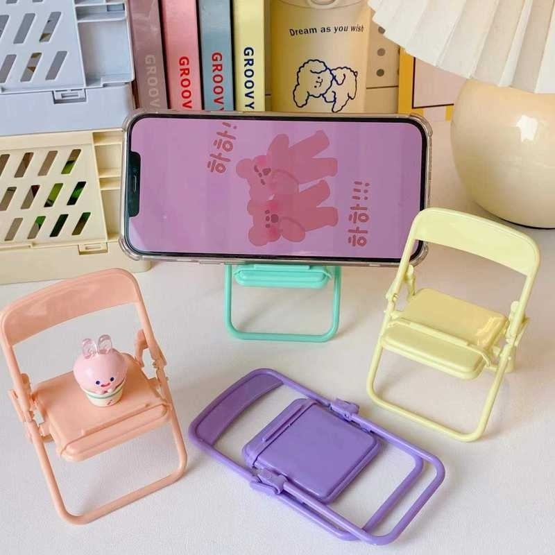 Giá Đỡ Điện Thoại/Máy Tính Bảng Để Bàn Thông Dụng Màu Sắc Dễ Thương Tương Thích Vớ Android