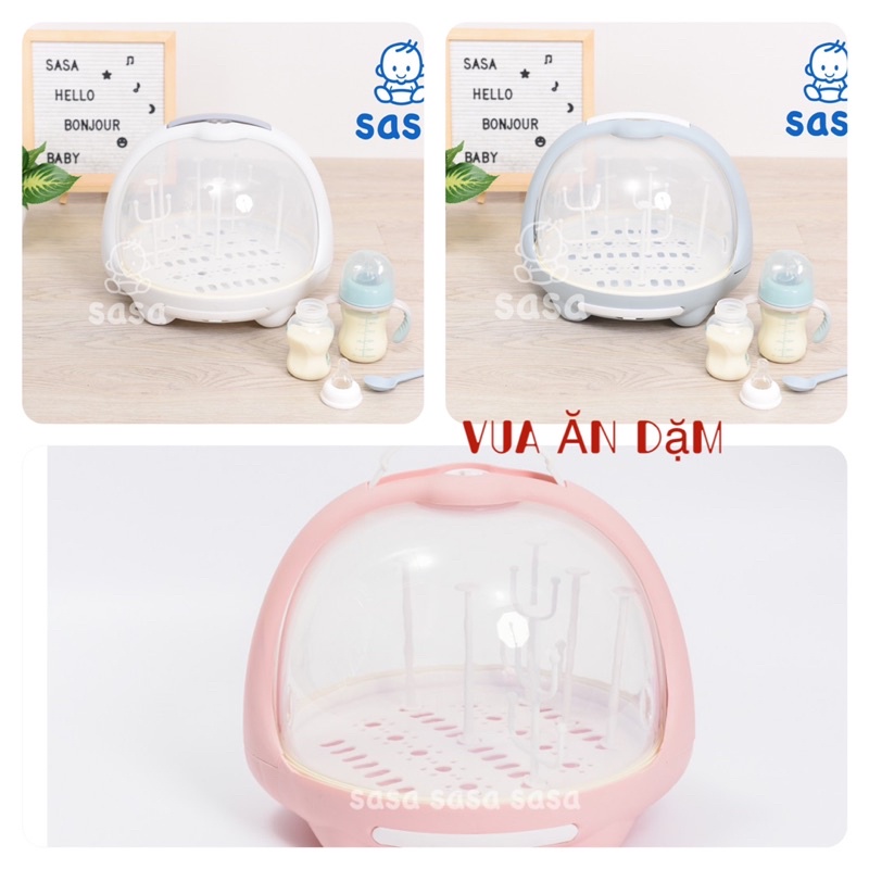 Úp Bình Sữa Cao Cấp có nắp đậy Sasa | SuPin