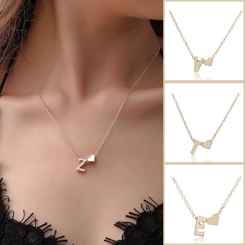 Dây Chuyền Mặt 26 Chữ Cái Tuỳ Chọn Thời Trang
