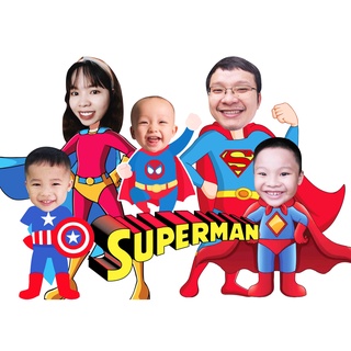 Nhận Đặt gấp_Hình CHIBI gia đình_ để bàn trang trí sinh nhật cho bé